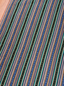  〔50cm切り売り〕ネパール伝統のコットン織り生地 厚手〔幅約116cm〕 / ネパールゲリ アジアン 量り売り 布 インド ファブリック エスニ