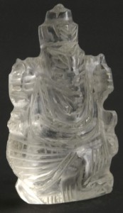  クリスタルのガネーシャ / ガネーシャ像 インド 神様 エスニック アジア 雑貨