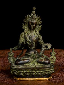  【送料無料】 金剛薩た（ヴァジュラ サットゥヴァ） / 神像 サットヴァ インド 神様 置物 エスニック アジア 雑貨