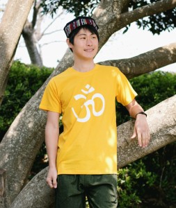  オーンTシャツ / オーム オム OM マントラ TIRAKITA(ティラキタ) メンズ レディース エスニック衣料 アジアンファッション エスニックフ