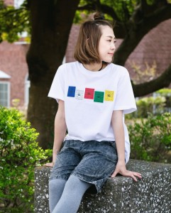  タルチョーTシャツ / 五色旗 ルンタ マニ旗 TIRAKITA(ティラキタ) メンズ レディース エスニック衣料 アジアンファッション エスニック