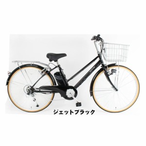 電動アシスト自転車 シマノ製6段変速 26インチ 21テクノロジー(21Technology) DACT266(ジェットブラック)