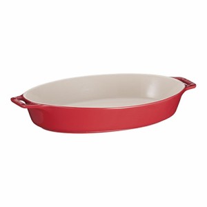 ストウブ(staub) 40508-581(チェリー)オーバルディッシュ 17cm