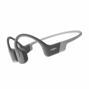 Shokz(AfterShokz)(ショックス(アフターショックス)) OPENRUN(グレー) 骨伝導イヤホン Bluetooth Ver.5.1対応 SKZ-EP-000004