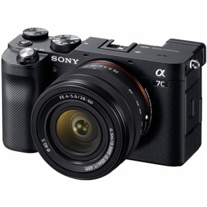 ソニー(SONY) α7C ズームレンズキット(ブラック) ILCE-7CL フルサイズ ミラーレス一眼カメラ