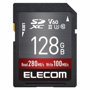 エレコム(ELECOM) MF-FS128GU23V6R UHS-II SDXCメモリカード 128GB