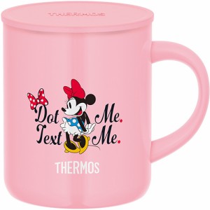 サーモス(THERMOS) JDG-350DS-LP(ライトピンク) 真空断熱マグカップ ミニーマウス ディズニー 0.35L