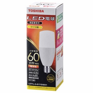 東芝(TOSHIBA) LDT7L-G-E17/S/60V1 LED電球(電球色) E17口金 60W形相当 810lm