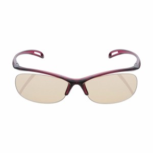 エレコム(ELECOM) OG-YBLP01WN(ワインレッド) ブルーライト対策眼鏡 PC GLASSES 65%カット