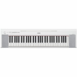 ヤマハ(YAMAHA) NP-15WH(ホワイト) piaggero(ピアジェーロ) 電子キーボード 61鍵盤