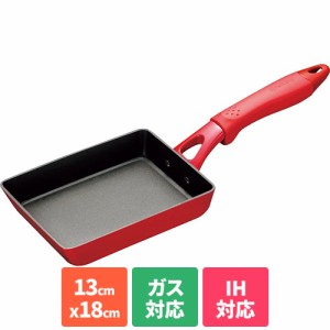 京セラ(KYOCERA) セラミック加工フライパン セラフォート 卵焼き 13×18cm(IH/ガス火対応)