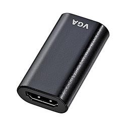 サンワサプライ AD-HD13VGA(ブラック) HDMI-VGA変換アダプタ HDMI Aメス-VGAメス