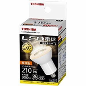 東芝(TOSHIBA) LDR6L-M-E11/3 LED電球(電球色) E11口金 100W形相当 420lm