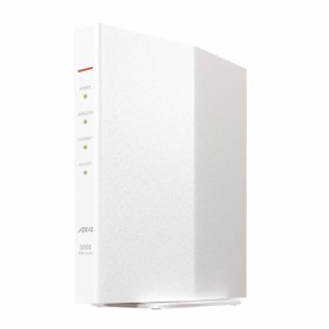 バッファロー(BUFFALO) WSR-3000AX4P-WH(ホワイト) AirStation Wi-Fi 6 対応ルーター スタンダードモデル