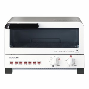 コイズミ(KOIZUMI) KOS1204W(ホワイト) オーブントースター 1200W