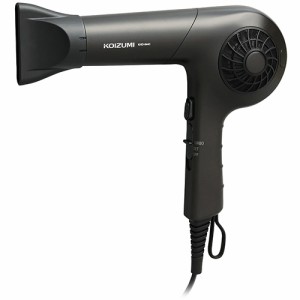 コイズミ(KOIZUMI) KHD-9441-H(ダークグレー) マイナスイオン ヘアドライヤー 2段階風量調節 1200W