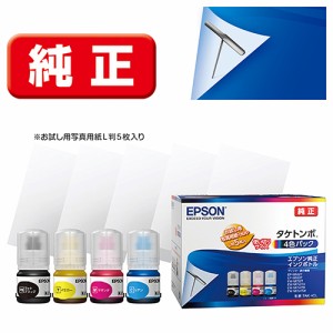 エプソン(EPSON) TAK-4CL (タケトンボ) 純正 インクボトル 4色パック