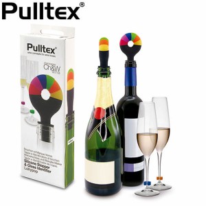 ボトルストッパー プルテックス Pulltex ロリポップ シリコンストッパー＆グラスマーカー TEX511AA