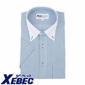 作業服 半袖シャツ ジーベック XEBEC クレリック半袖シャツ 15054 作業着 春夏