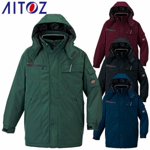 防寒コート AITOZ 防寒作業服 作業着 防寒ウエア ドカジャン メンズ レディース 上着 ブルゾン ジャケット ジャンパー 防寒着 防寒服 防