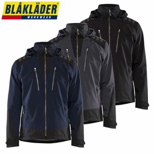 防寒ジャンパー ブラックラダー BLAK LADER SOFTSHELL JACKET ソフトシェルジャケット 4749-2513 作業着 防寒 作業服