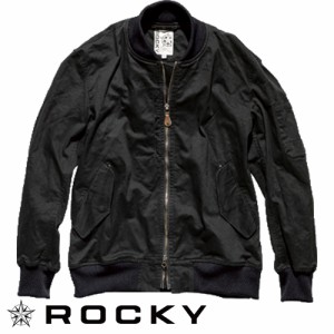 作業服 デニム ロッキー ROCKY MA-1 ジャケット RJ0908 作業着 通年 秋冬