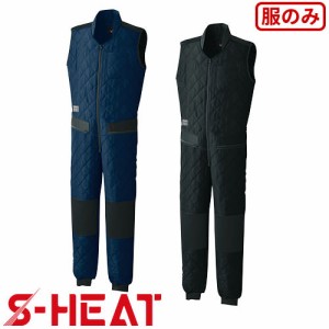 電熱ウェア シンメン S-HEAT ストレッチキルトインナー【バッテリー別売】 06152 作業着 作業服 防寒 軽量 ストレッチ 保温 つなぎ ツナ