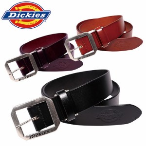 作業服 ベルト ディッキーズ Dickies 牛革ベルト D-20106 作業着 おしゃれ カッコいい カジュアル