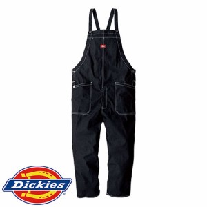 作業服 デニムツナギ ディッキーズ Dickies ストレッチデニム サロペット D-709 作業着 通年 通年 おしゃれ カッコいい アメリカン