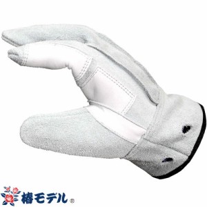 牛床革手袋(オイル加工) 椿モデル オイル皮手補強穴付 AT-01 総革製