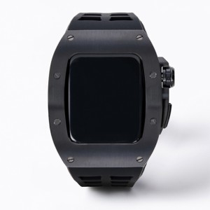 ノーブランド メンズ アップルウォッチ44mm/45mm用ケースバンドセット Apple Watch交換ベルトカバーセット/NO BRAND ステンレスケース ラ