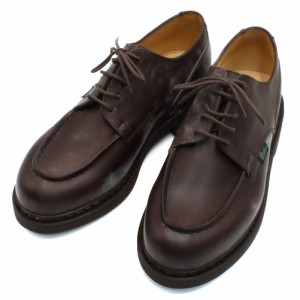 パラブーツ メンズ レザーシューズ コンフォートシューズ カジュアルシューズ27.5cm/Paraboot シャンボード CHAMBORD Uチップ モックトゥ