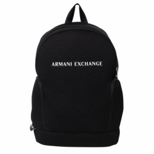 アルマーニエクスチェンジ メンズ バックパック リュックサック/ARMANI EXCHANGE 無地 ロゴ シンプル バックパック リュックサック BLACK