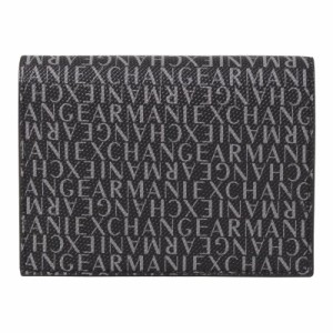 アルマーニエクスチェンジ メンズ コインケース カードケース ミニ財布/ARMANI EXCHANGE ロゴ柄 コインケース カードケース ミニ財布 BLA