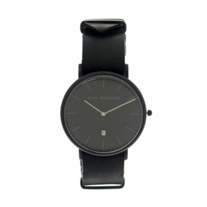 アリーデノヴォ メンズ&レディース 腕時計/ALLY DENOVO HERITAGE 腕時計 ブラック 送料無料/込 母の日ギフト