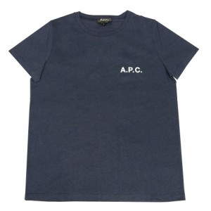 [即日発送]アーペーセー レディース Tシャツ カットソーXSサイズ/APC COETL 半袖 クルーネック ロゴプリント Tシャツ カットソー 送料無