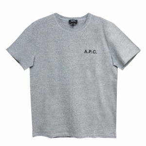 [即日発送]アーペーセー メンズ Tシャツ カットソーMサイズ/APC COEVU COETL 半袖 クルーネック ロゴプリント Tシャツ カットソー 送料無