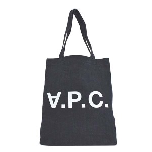 アーペーセー メンズ&レディース トートバッグ ショルダーバッグ ハンドバッグ/APC ロゴ トートバッグ ショルダーバッグ ハンドバッグ NV