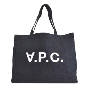 アーペーセー メンズ&レディース トートバッグ ショルダーバッグ ハンドバッグ/APC ロゴ トートバッグ ショルダーバッグ ハンドバッグ NV