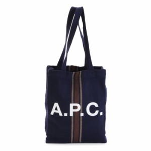 アーペーセー メンズ＆レディース トートバッグ ショルダーバッグ 手提げかばん/APC ロゴプリント ウール トートバッグ ショルダーバッグの