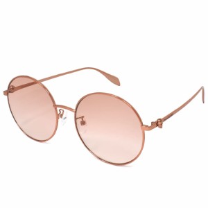 [即日発送]アレキサンダーマックイーン レディース サングラス/Alexander McQueen アジアンフィット UVカット ラウンド型 サングラス ヌ