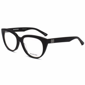 バレンシアガ レディース&メンズ メガネフレーム 眼鏡フレーム 伊達メガネ/BALENCIAGA ウエリントン型 シンプルロゴ メガネフレーム 眼鏡