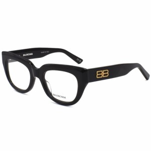 バレンシアガ レディース&メンズ メガネフレーム 眼鏡フレーム 伊達メガネ/BALENCIAGA ウエリントン型 シンプルロゴ ウェリントン メガネ