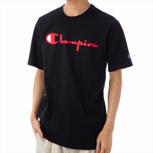 チャンピオン メンズ Tシャツ カットソーXLサイズ/Champion 半袖 クルーネック ロゴ Tシャツ カットソー 送料無料/込 母の日ギフト