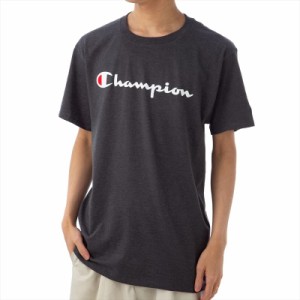 チャンピオン メンズ Tシャツ カットソーLサイズ/Champion 半袖 クルーネック ロゴ Tシャツ カットソー 送料無料/込 母の日ギフト