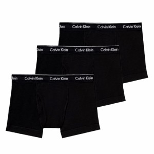 [即日発送]カルバンクライン メンズ ボクサーパンツ3枚セット アンダーウェア 下着Sサイズ/Calvin Klein ロゴ 無地 シンプル ブラック