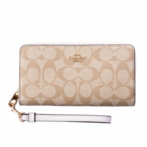 コーチ coach 財布 長財布 ライト カーキの通販｜au PAY マーケット