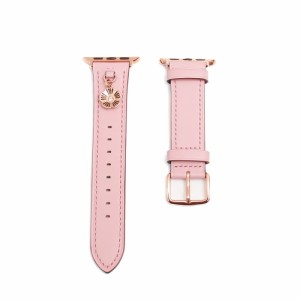 [即日発送]コーチ レディース アップルウォッチ38mm/40mm/41mmケース用バンド Apple Watch交換ベルト/COACH レザーベルト 花 フラワーモ