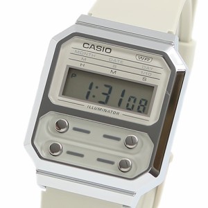 [即日発送]カシオ メンズ&レディース 腕時計/CASIO デジタル レトロ クオーツ 腕時計 アイボリー 送料無料/込 父の日ギフト