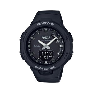 カシオ レディース 腕時計/CASIO Baby-G ベビーG ベイビーG ベイビージー アナデジ アナログ デジタル 腕時計 ブラック 送料無料/込 母の